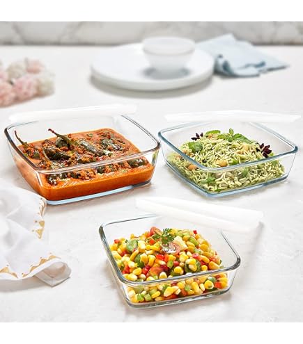 Buy CorningWare Ceramic Bakeware Set with Lids, Chip and Crack